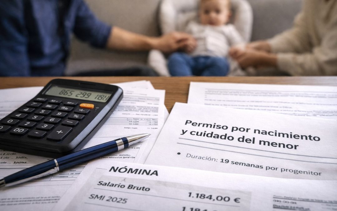 ¿Cuál es el salario mínimo actual y cómo funciona el permiso por nacimiento en España?